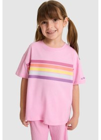Resim U.s. Polo Assn. Kız Çocuk Pembe Tişört 50325698-vr041 