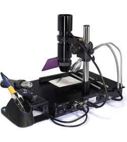 Resim Yihua 1000B Infrared Sıcak Hava Rework Bga Onarım Istasyonu 