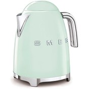 Resim Smeg Pastel Yeşil Kettle 1x2 Ekmek Kızartma Makinesi ve Filtre Kahve Makine Seti smeg