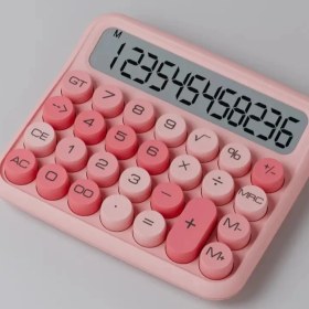 Resim Zr739 Jn-800 Junno Pembe Hesap Makinesi Çok Renkli 