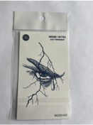 Resim Göz 11x8 Cm Yarı Kalıcı Geçici Dövme Yapıştırma Dövme 