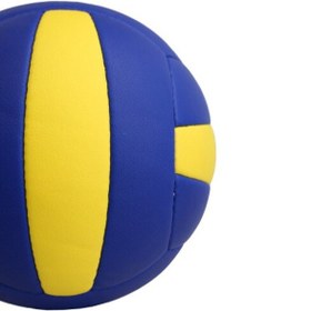 Resim Helix Neon Renkli Voleybol Topu Soft Touch + Pompa Sarı - Lacivert 