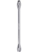 Resim Youtek Uzun Boy Gümüş Alüminyum Fener Uzatma Kolu 1.2cm+1.8cm Çap, 21.5cm 