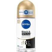 Resim Nivea Kadın Roll-On Deodorant Black & White Invisible İpeksi Pürüzsüzlük 50 ml 