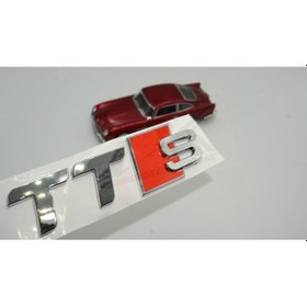 Resim Audi Ttrs Krom Abs 3M 3D Bagaj Logo Yazı Ürün (503610951) 