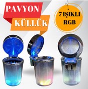 Resim fuhe AĞIR VASITA PAVYON KÜLLÜK 7 RENKLİ RGB PİLLİ KOKUSUZ İTHAL 