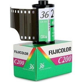 Resim Fujifilm Fujicolor C200 200 Asa 36'lık Film 