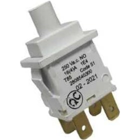 Resim Beko Uyumlu Açma Kapama Şalteri Işıklı 7031904601 