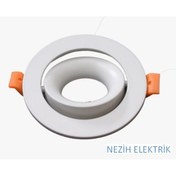 Resim SPOT BOŞ KASA BEYAZ RENK (İÇ DELİK ÇAPI 5,5cm DIŞTAN 10cm) 