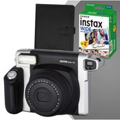 Resim Fujifilm Instax Wide 300 Toffe Beyaz Fotoğraf Makinesi Ve 10'lu Film Fujifilm