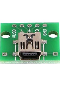 Resim Mini Usb To Dip Çevirici Pcb Usb Haberleşme Deney Prototip 5V Usb 
