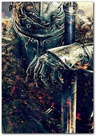 Resim Ahşap Tablo Dark Souls 2 Savaşçı Şövalye 