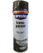 Resim Presto Siyah Boya Transparent Transparan 