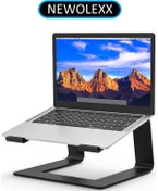 Resim NEWOLEXX Tüm Modellere Uyumlu Laptop Standı Notebook Soğutucu Macbook Yükseltici Stand-metal-10/18.4 Inch 