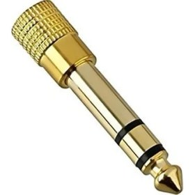Resim Platoon 3.5 mm 6.35 mm Jack Dönüştürücü Piyano Için Kulaklık Çevirici 