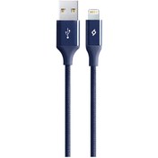 Resim Alumicable iPhone Şarj Kablosu Lacivert Ttec