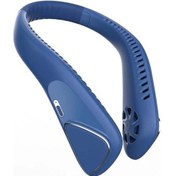 Resim Boyun Fanı, Mini Taşınabilir Fan, Küçük, Sessiz Mavi, 