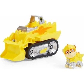 Resim Paw Patrol Cesur Şövalyeler Görev Aracı Seti - Rubble 