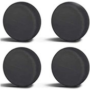 Resim 4adet 101-106cmx40cm Tekerlekli Araba Suv Lastik Kapağı Oxford Kumaş Kol Çantası - Siyah 