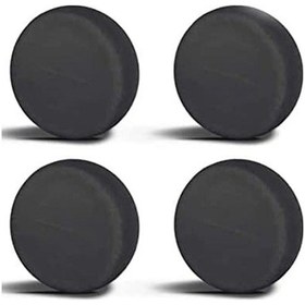 Resim 4adet 101-106cmx40cm Tekerlekli Araba Suv Lastik Kapağı Oxford Kumaş Kol Çantası - Siyah 