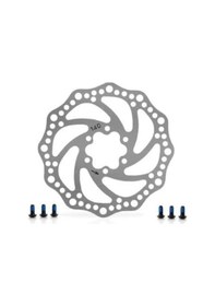 Resim Baradine 6 Vida Rotor Is-db02 Gümüş 140mm Bisiklet Hidrolik Fren Rotoru 