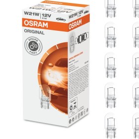 Resim Osram 7505 Ampul W21W 21W 93 Dipsiz - 10 Adet 
