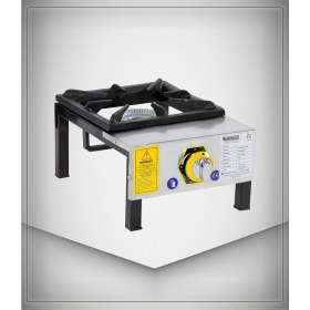 Resim Tekli Lokanta Ocağı, Kısa Ayak, CE Belgeli, LPG'li 