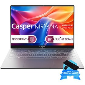 Resim Casper Nirvana S200 300NIT i5-13420H 32GB DDR5 RAM 1TB SSD W11P Kablosuz Klavye-Mouse Set S200.1342-DF00R-G-F-D200 