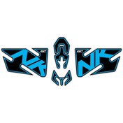 Resim GP KOMPOZİT Gp Kompozit Cf Moto 250 Nk 2018-2022 Uyumlu Tank Pad Turkuaz 