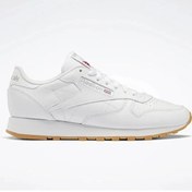 Resim Reebok Classıc Leather Beyaz Erkek Spor Ayakkabı Beyaz 