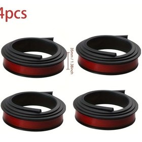 Resim Motion003 Karbon Fiber Jant Koruyucu 4 Adet 150cm Kendinden Yapışkanlı Tüm Araçlar 