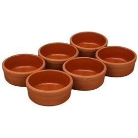 Resim 6 Lı Toprak Güveç - 6 Adet Toprak Güveç - Sütlaç Seti 