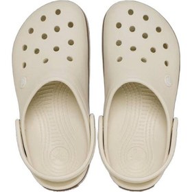 Resim Crocs 212756-2md Crocband Gum Clog Unisex Sandalet Beyaz 