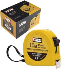 Resim Attlas Asm1025 Şerit Metre 48 Adet 10 M x 25 M 