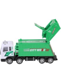 Resim YH-711-57A Sürtmeli Metal 1:50 Çöp Kamyonu 