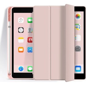 Resim Kalem Tutucu Kılıf İle İpad Uyumlu A16 11th11 2025 A3354 A3355 A3356 Akıllı Kapak Pembe İpad Uyumlu 10th 10.9 2022 Kılıf 