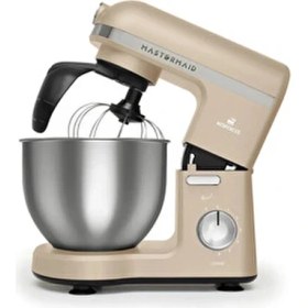 Resim Chef Pro Çift Kollu 5 Lt 6 Hız Kademeli 1500 W Güçlü Motor Hamur Yoğurma & Mutfak Şefi 