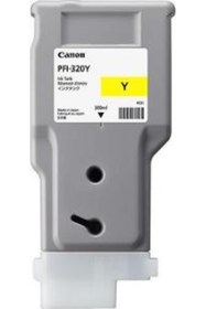 Resim Canon PFI-320Y Yellow Sarı Plotter Kartuş TM-200-300-305 