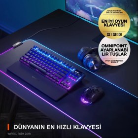 Resim Steelseries Apex Pro Tkl Wireless (2023) Mekanik Oyuncu Klavyesi - Ingilizce Q 