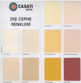 Resim Dyo Casati Silikonlu Dış Cephe Boyası 7.5 Lt 