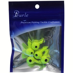 Resim 5 adet BURLLE Premium Balıkçılık Jig Başları - Canlı Yeşil Boyalı Ultra Keskin Paslanmaz Çelik Kanca, Deniz Balıkçılığı Yumuşak Yem Yemleri, Deniz Balıkçılığı Ekipmanları | Yansıtıcı Balıkçılık Yemleri | Premium Kalite İşçiliği, Balıkçılık Kanca 