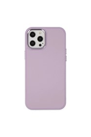 Resim artlab Art İphone 12 Pro Max Kılıf Asya Deri Silikon - Lila Lab 