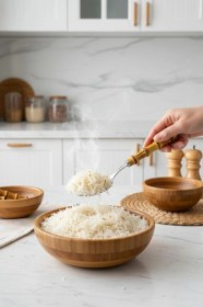 Resim Bambum Mundo 7 Parça Bambu Saplı Çelik Mutfak Gereç Seti Çeyiz Seti Kaşık Kevgir Kepçe 