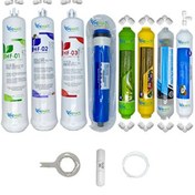 Resim Pemax Water Solutions Kapalı Kasa Su Arıtma Cihazı HFT 8'li ReVerse Osmosis Mebran Alkali-Mineral-Detox-Tatlandırıcı 