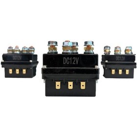 Resim Quatro Vinç Selenoid - Role 12v 500ah 