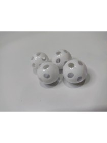 Resim Amigurumi Çıngırak Topu Beyaz 30 mm 4 Adet 