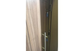 Resim Statik Kasalı Tanganika Düz Model Daire Kapısı, Çelik Kapı, Villa Kapısı 