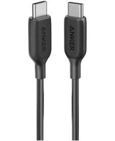 Resim Anker PowerLine III USB-C to USB-C Şarj Data Kablosu Siyah 0.9 M 