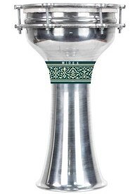 Resim Midex DBK-05 Yetişkinler İçin 5 Numara Büyük Boy Alüminyum Darbuka 41 x 22 CM 