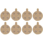 Resim Skycity Elektrikli Scooter İçin Bakır Tabanlı Tam Metal Disk Fren Balatası - 4 Çift Paketli, Dayanıklı Ve Yüksek Sıcaklığa Dayanıklı 